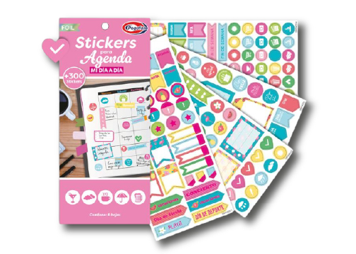 ETIQUETA ESCOLAR SBA5403V AGENDA DIARIO